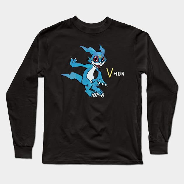 Digimon Veemon Long Sleeve T-Shirt by Kaiserin